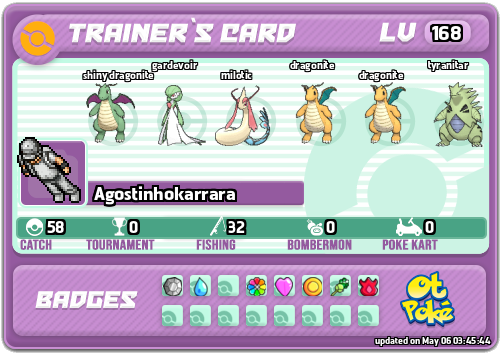 Agostinhokarrara Card otPokemon.com