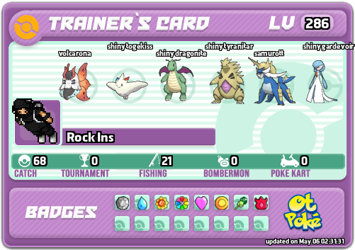 Rock Ins Card otPokemon.com