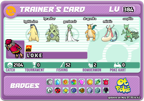 L O K E Card otPokemon.com