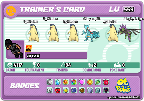 arrzo Card otPokemon.com