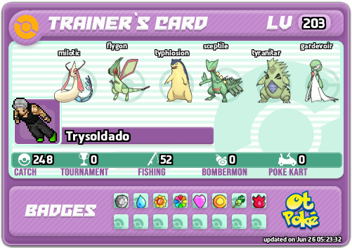 Trysoldado Card otPokemon.com