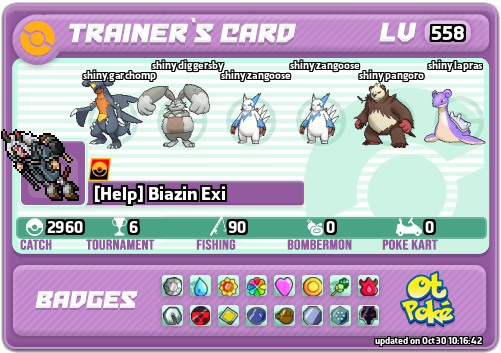 [Help] Biazin Exi Card otPokemon.com