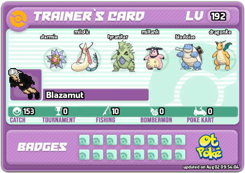 Blazamut Card otPokemon.com