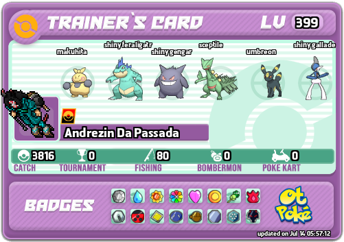 Andrezin Da Passada Card otPokemon.com