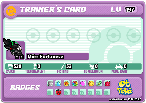 Miiss Fortunesz Card otPokemon.com
