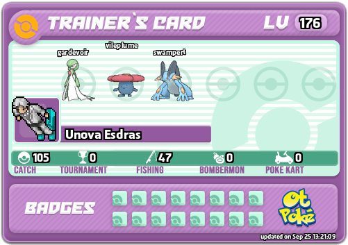 Unova Esdras Card otPokemon.com