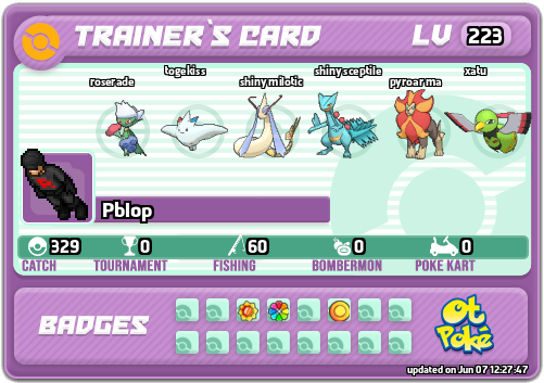 Pblop Card otPokemon.com
