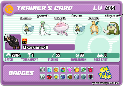 Llxxruanxxll Card otPokemon.com