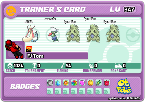 FJ Tom Card otPokemon.com