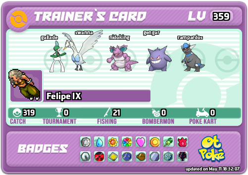 Felipe IX Card otPokemon.com