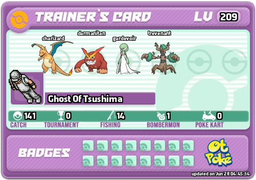 Ghost Of Tsushima Card otPokemon.com