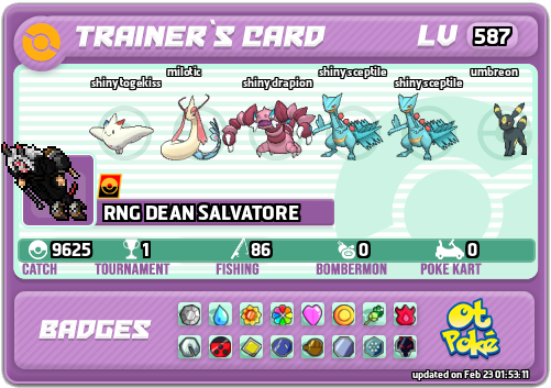 RNG DEAN SALVATORE Card otPokemon.com