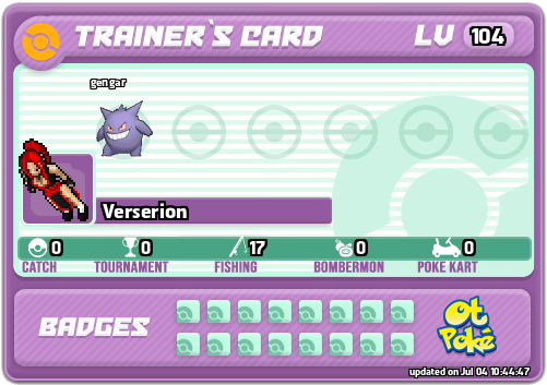 Verserion Card otPokemon.com