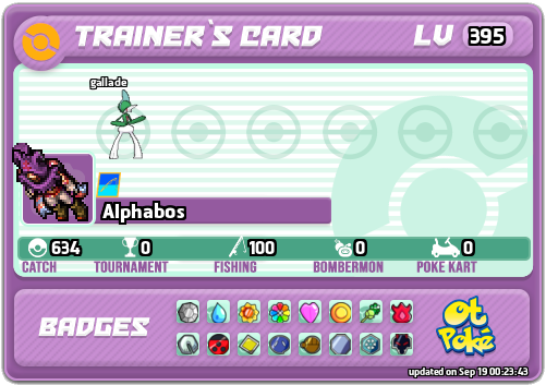 Alphabos Card otPokemon.com