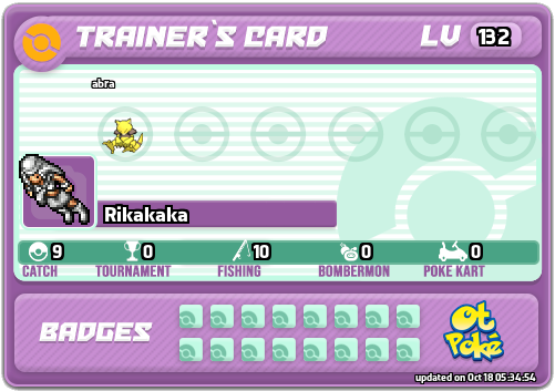 Rikakaka Card otPokemon.com