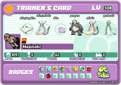 Mazinobr Card otPokemon.com
