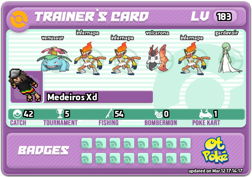 Medeiros Xd Card otPokemon.com