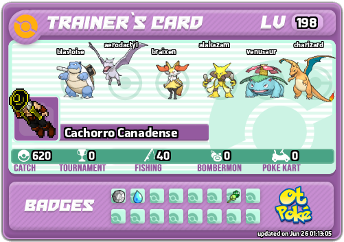 Cachorro Canadense Card otPokemon.com