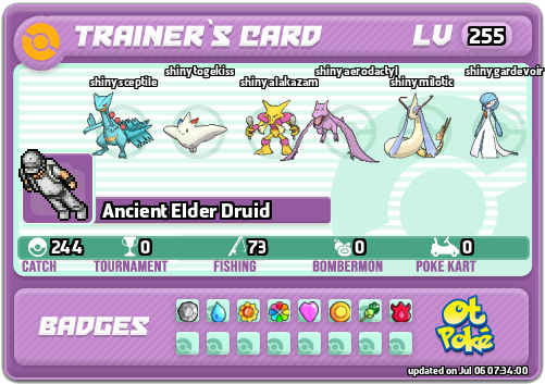 Ancient Elder Druid Card otPokemon.com