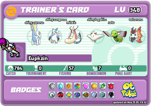 Eupkzin Card otPokemon.com