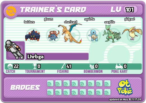 Lhrbga Card otPokemon.com