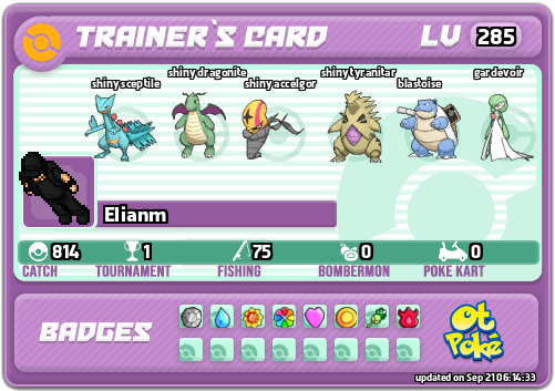 Elianm Card otPokemon.com