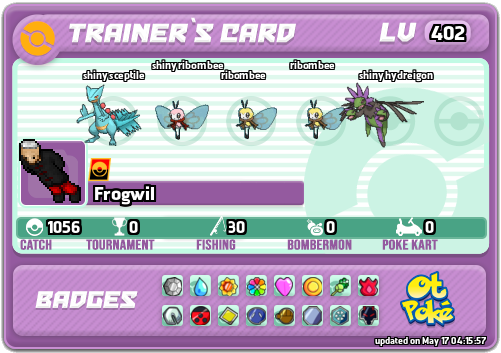 Frogwil Card otPokemon.com