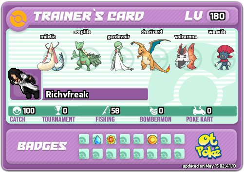 Richvfreak Card otPokemon.com