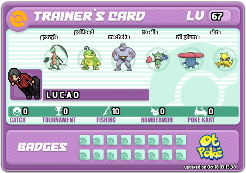 L U C A O Card otPokemon.com