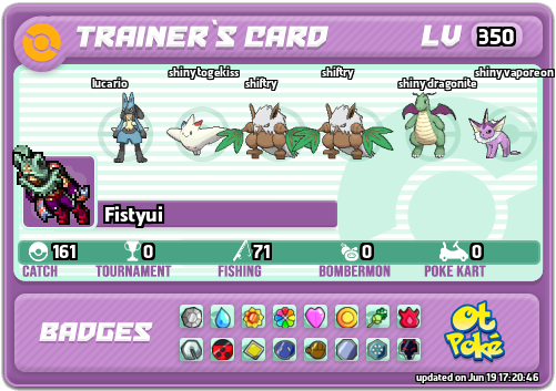 Fistyui Card otPokemon.com