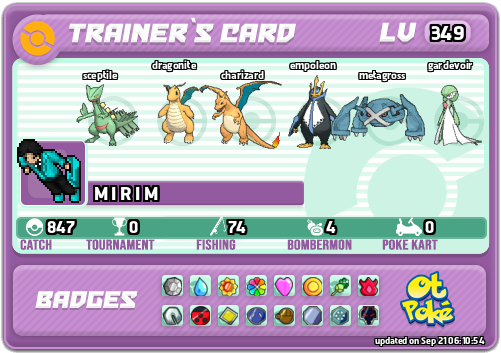 M I R I M Card otPokemon.com