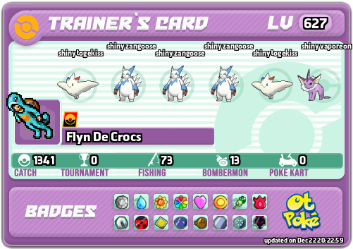 Flyn De Crocs Card otPokemon.com