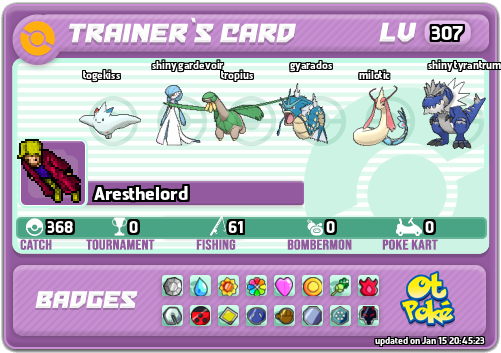 Aresthelord Card otPokemon.com