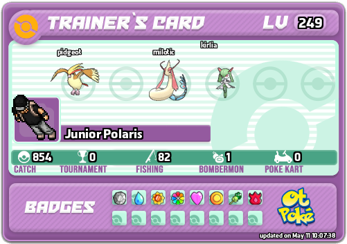 Junior Polaris Card otPokemon.com