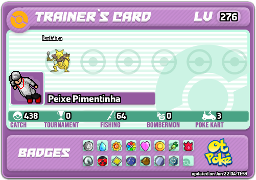 Peixe Pimentinha Card otPokemon.com