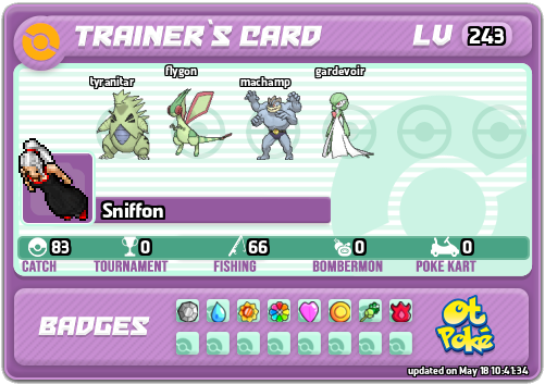 Sniffon Card otPokemon.com