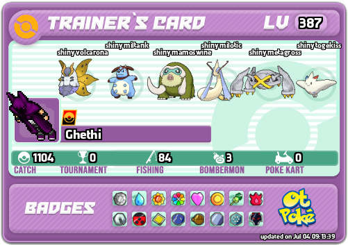 Ghethi Card otPokemon.com