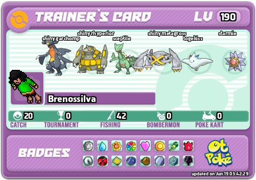 Brenossilva Card otPokemon.com