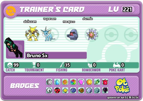 Bruno Sx Card otPokemon.com
