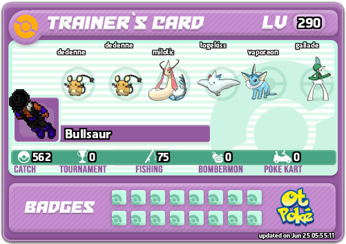 Bullsaur Card otPokemon.com