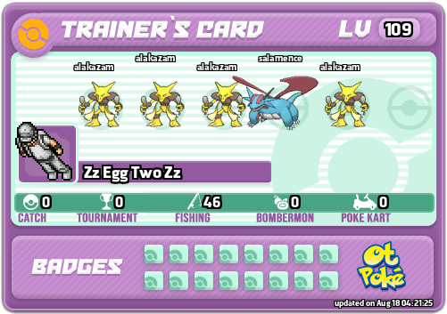 Zz Egg Two Zz Card otPokemon.com