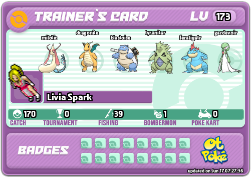 Livia Spark Card otPokemon.com