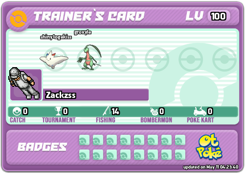 Zackzss Card otPokemon.com
