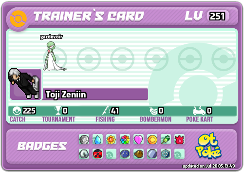 Toji Zeniin Card otPokemon.com