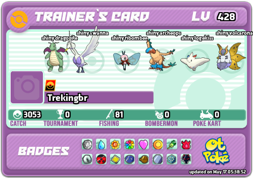 Trekingbr Card otPokemon.com
