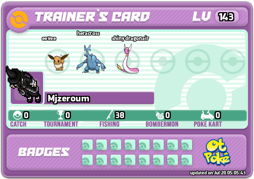 Mjzeroum Card otPokemon.com