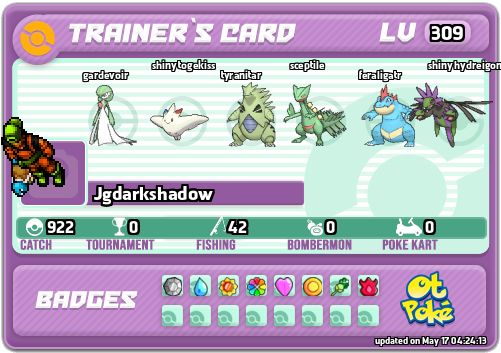 Jgdarkshadow Card otPokemon.com