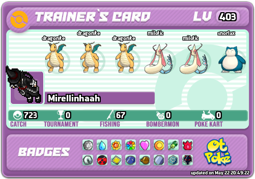 Mirellinhaah Card otPokemon.com