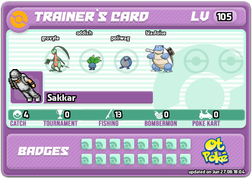 Sakkar Card otPokemon.com