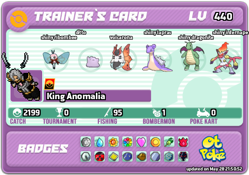 King Anomalia Card otPokemon.com